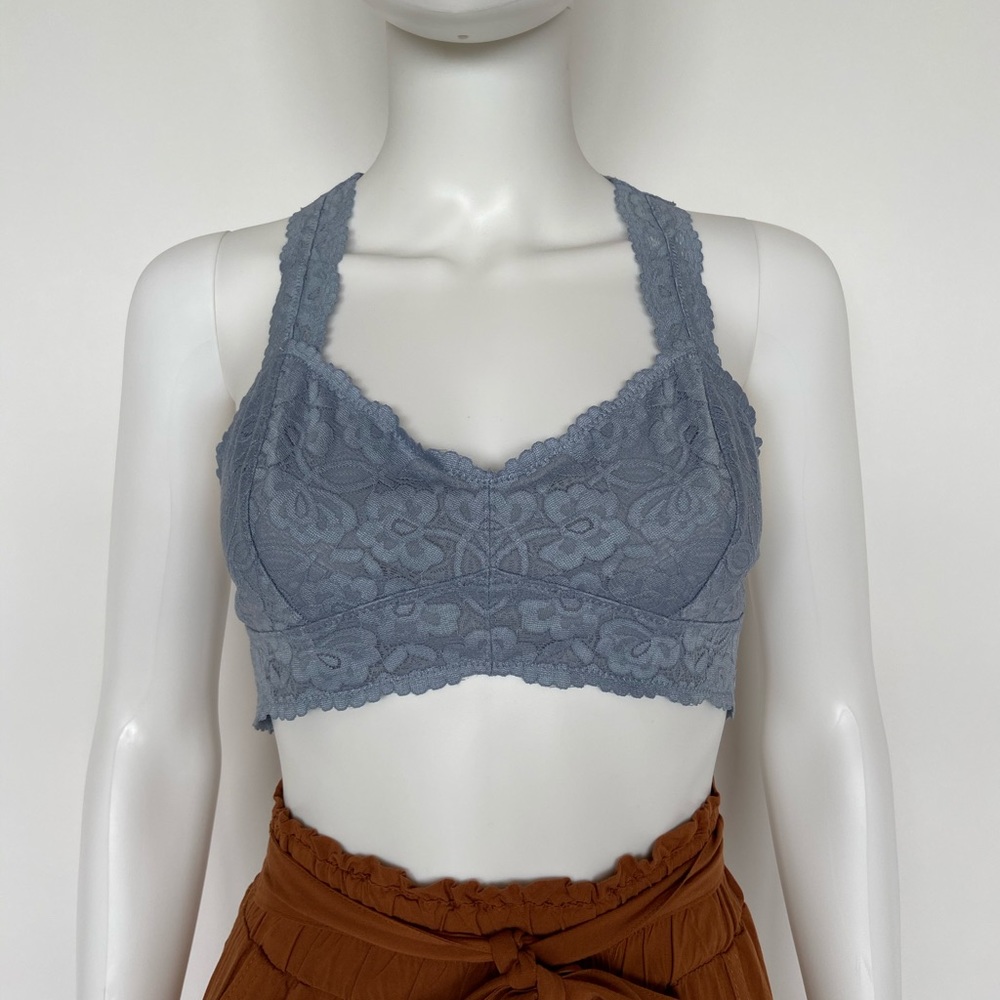 Free People Gallon Racerback Bralette Fall Frost